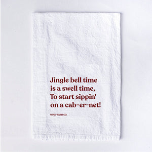 Holiday Tipsy Towel™ - Jingle Bell Time