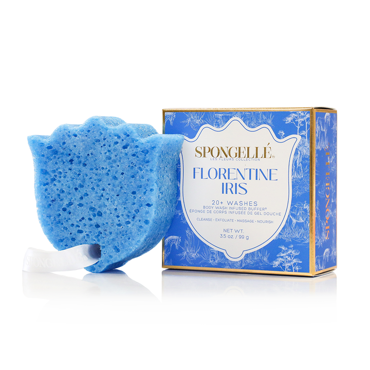 SPONGELLE: Les Fleurs Body Buffer