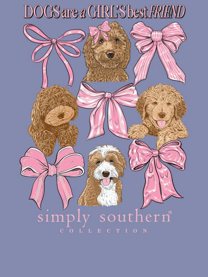 Simply Southern: Dogs Are a Girls Best Friend Long Sleeve Tee