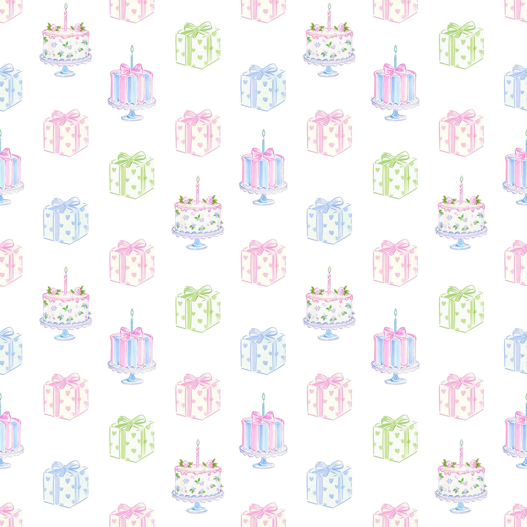 6 pack - Pastel Birthday Cakes & Presents - MINI Prosecco Collectio