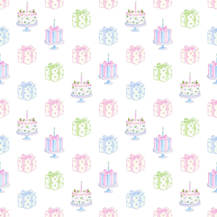 6 pack - Pastel Birthday Cakes & Presents - MINI Prosecco Collectio