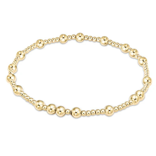enewton: Hope Unwritten 4mm Bead Bracelet - Gold - B Social Boutique