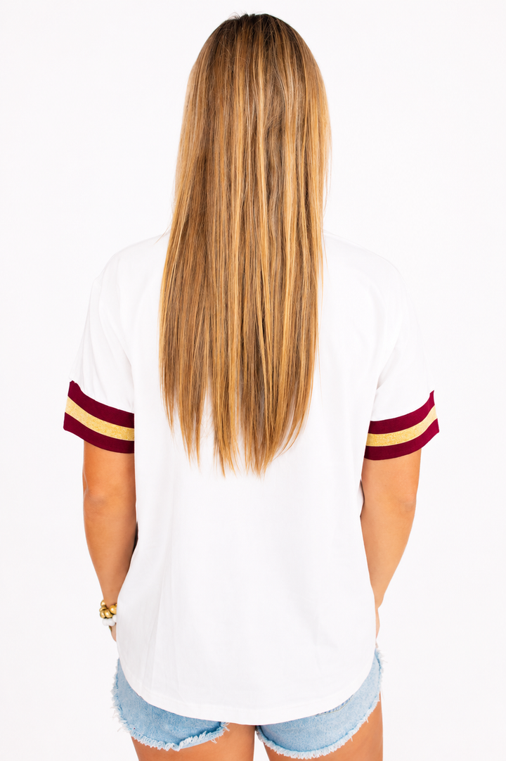Brianna Cannon: Florida State Sparkle Logo T-Shirt