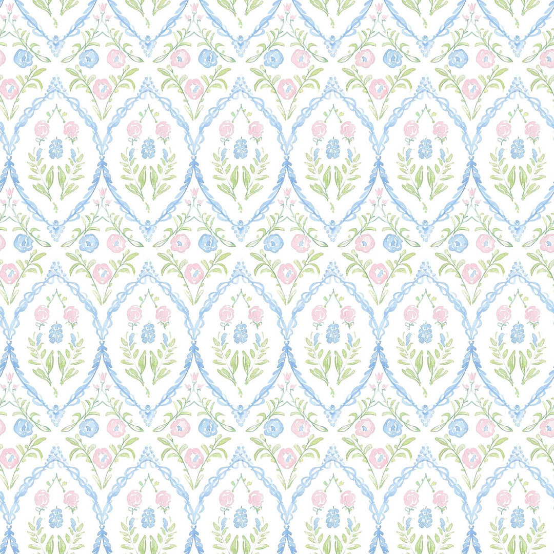 Wrap Grandmillienial Floral Medallion - Prosecco Collection