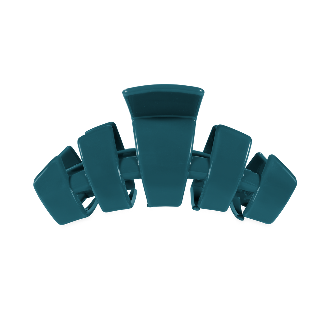 Classic Teal With It Medium Claw Clip