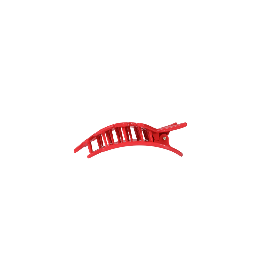 Flat Hair Clip | Tiny | Red Shooting Star