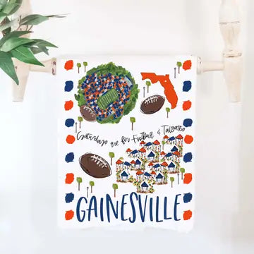 Happy By Rachel: Gainesville College Town Cotton Towel