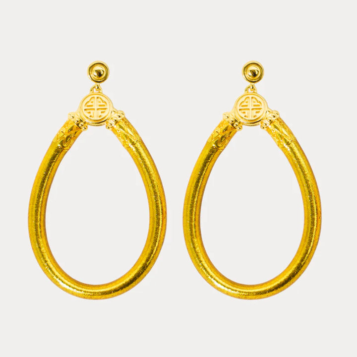 BuDhaGirl: Gold All Weather Earrings
