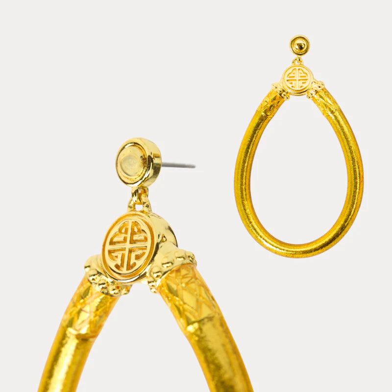 BuDhaGirl: Gold All Weather Earrings