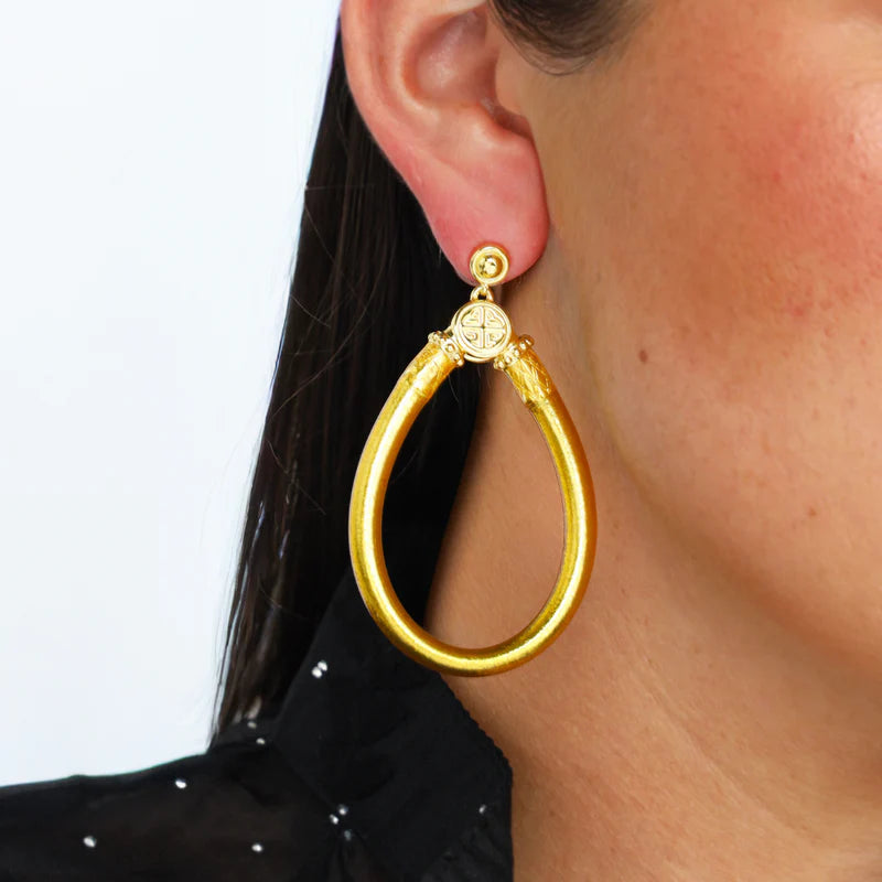 BuDhaGirl: Gold All Weather Earrings