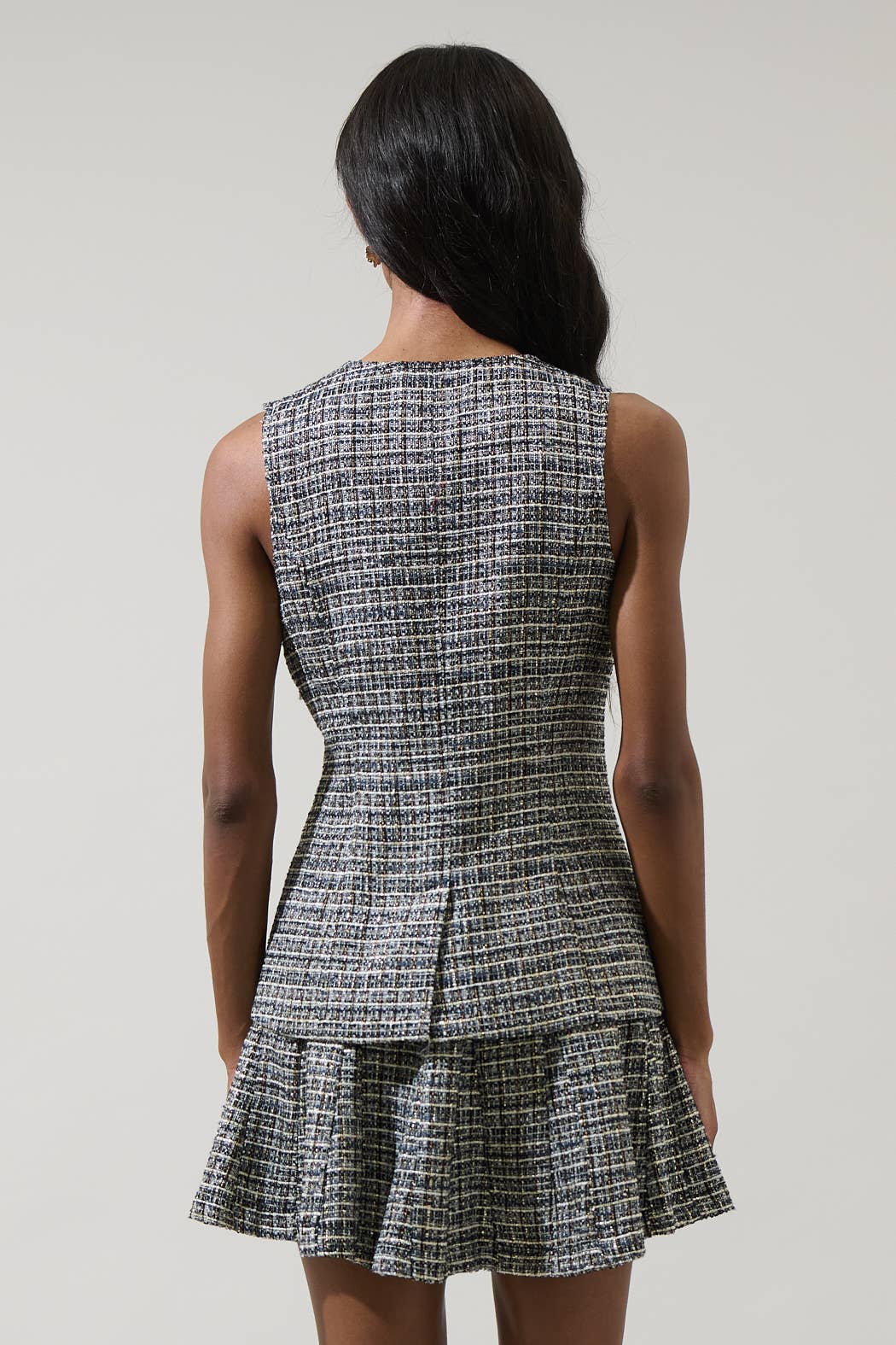 Gisella Tweed Jeanie  Vest