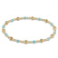 enewton: Dignity Sincerity Pattern 4mm Bead Bracelet - Amazonite