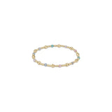 enewton: Dignity Sincerity Pattern 4mm Bead Bracelet - Hot Mess