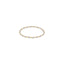 enewton: Gemstone Gold Sincerity Pattern 3mm Bead Bracelet - Moonstone