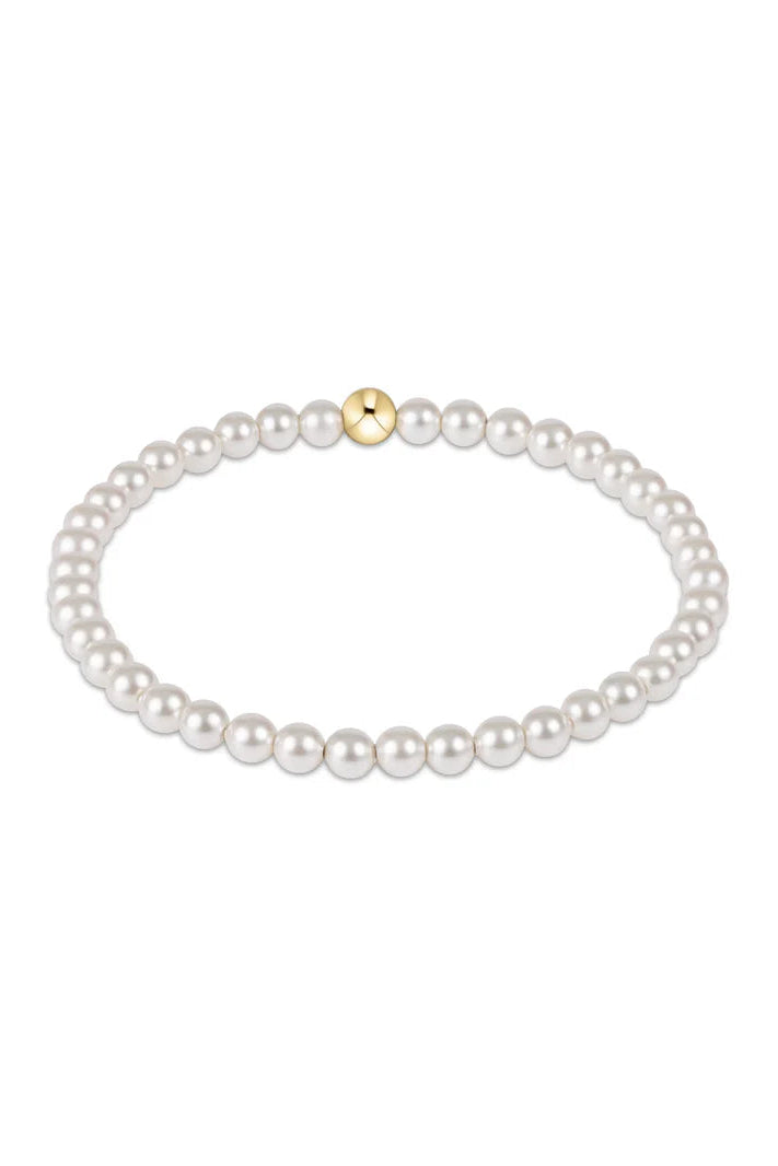 enewton: - Classic Pearl 4mm Bead Bracelet