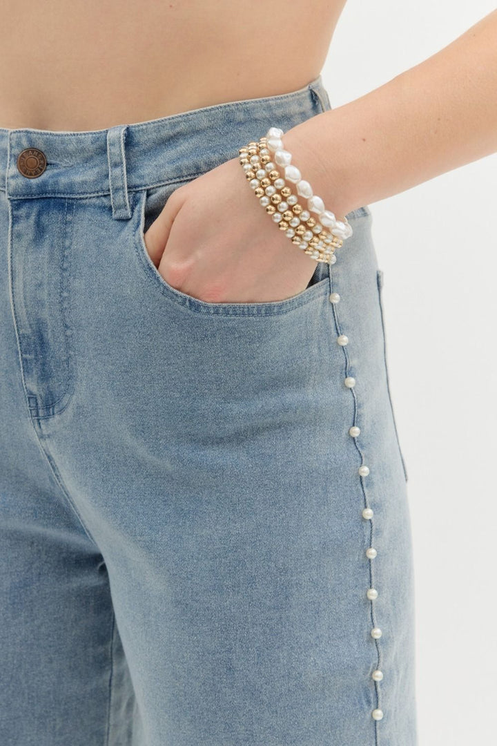 Southern Pearl Seam Jeans