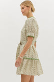 Par-Fect Swing Dress - Green Tea