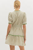 Par-Fect Swing Dress - Green Tea