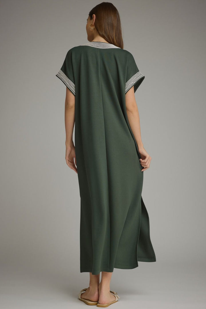 Charleston Dreaming Caftan - Hunter Green