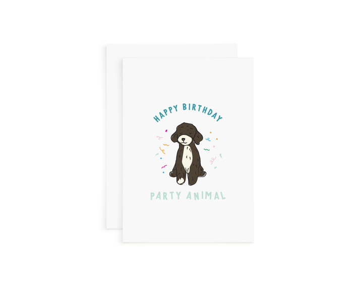 Happy Birthday Card - Party Animal