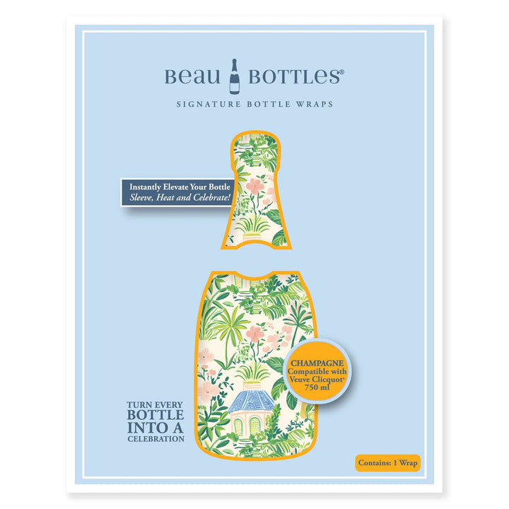 Beau Bottles Verde Palm Pavilion- Champagne Collection