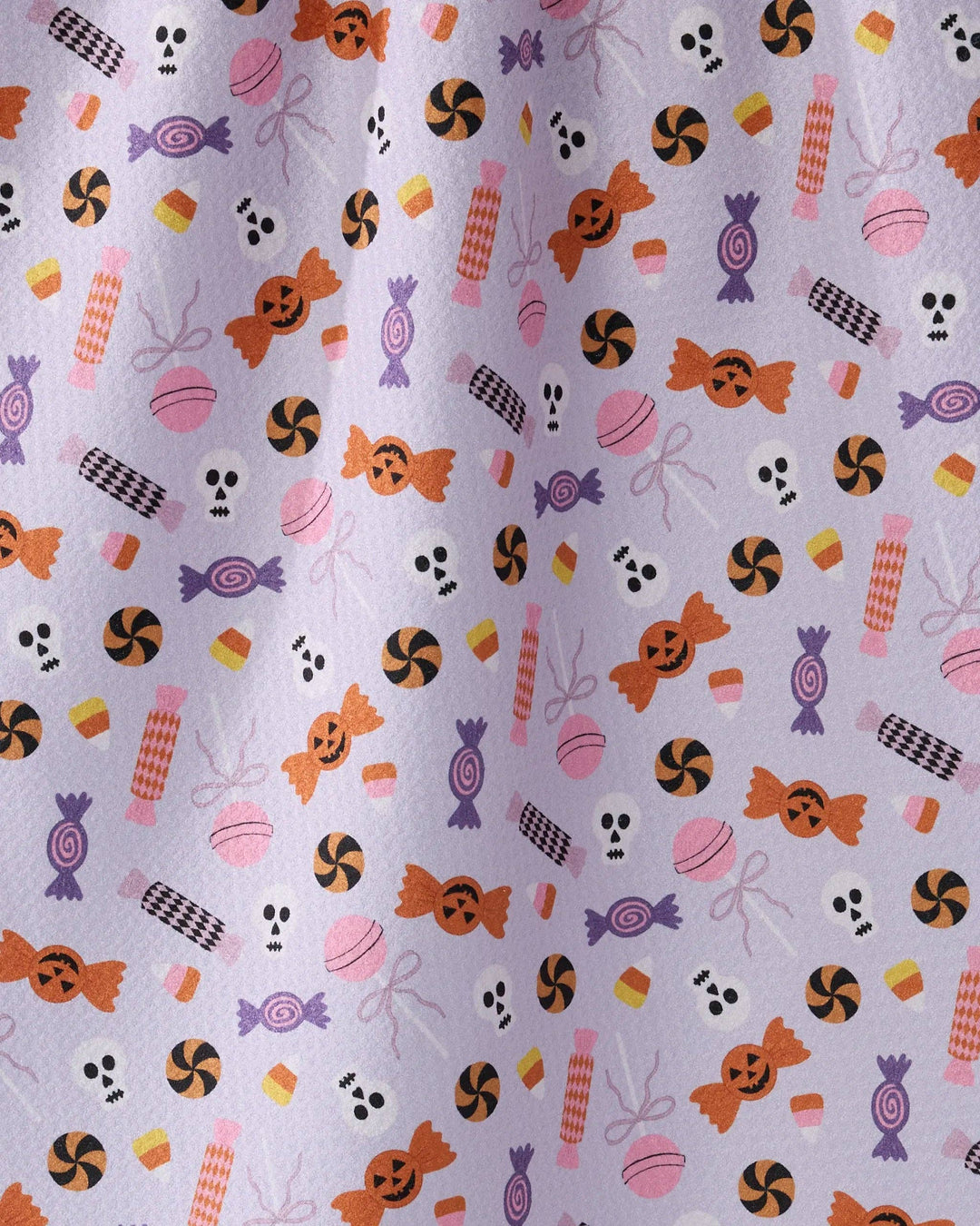 Spooky Sweets Tea Towel: Black