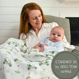 Golf A Round Baby Swaddle Blanket