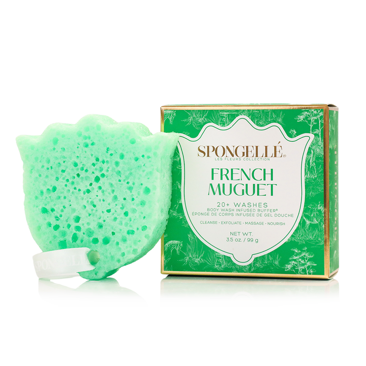 SPONGELLE: Les Fleurs Body Buffer