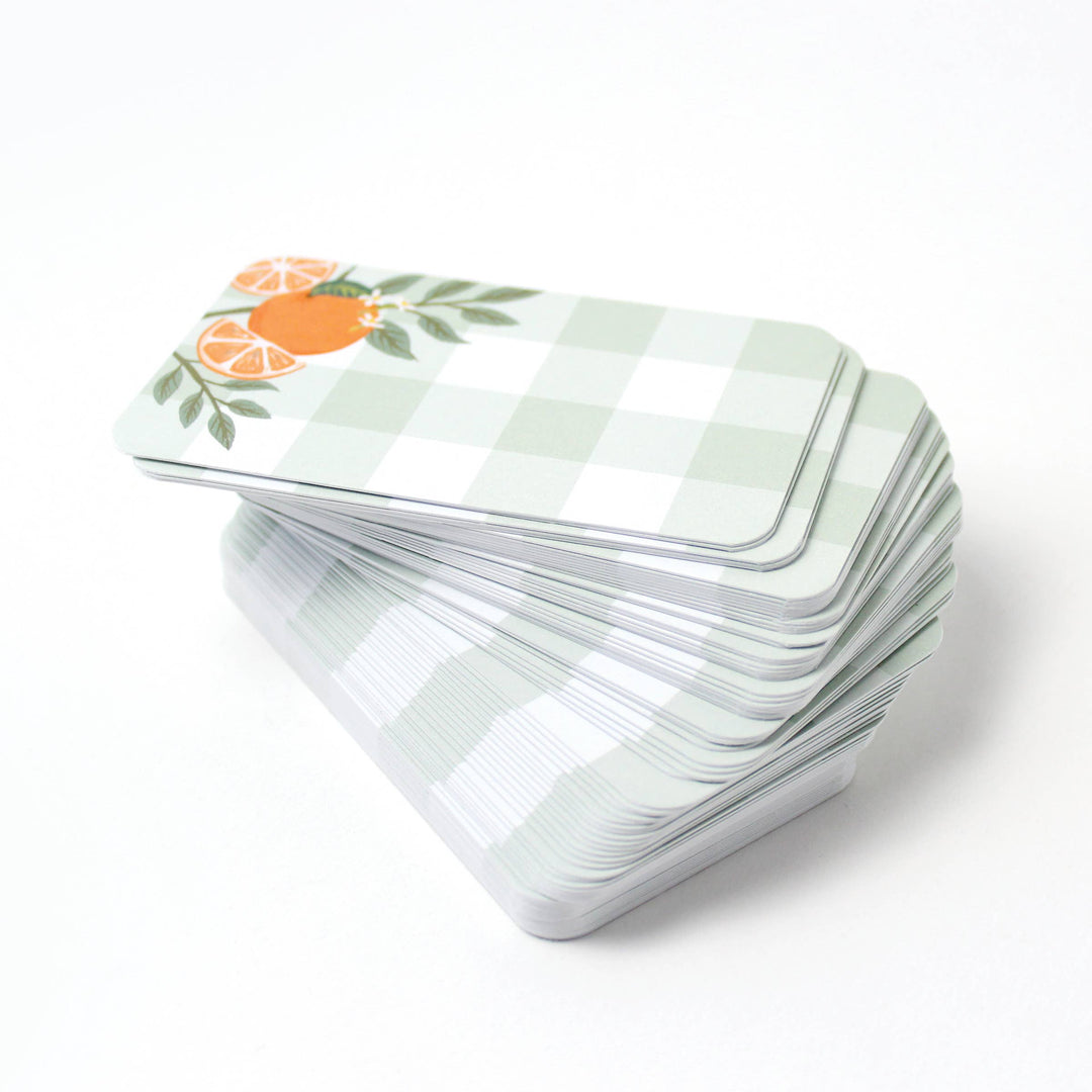 Pocket Notes™ - Orange Gingham