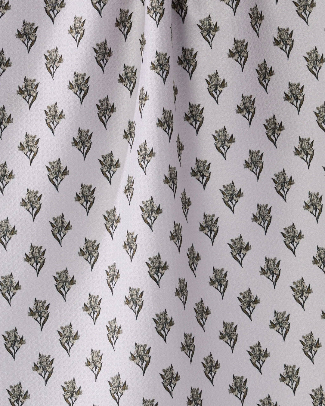 Foraged Tea Towel: White