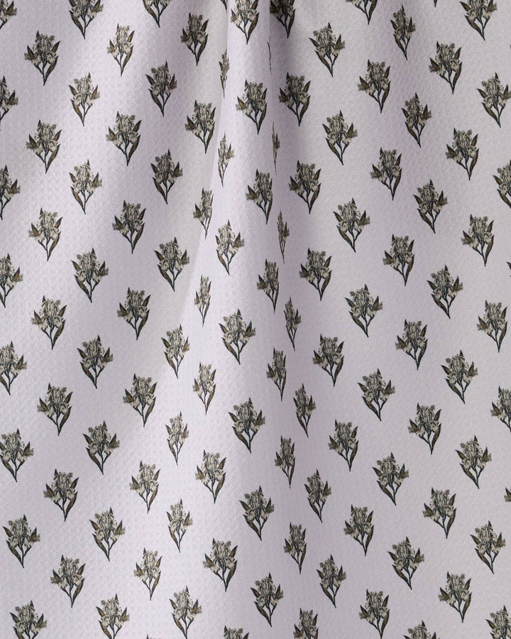 Foraged Tea Towel: White
