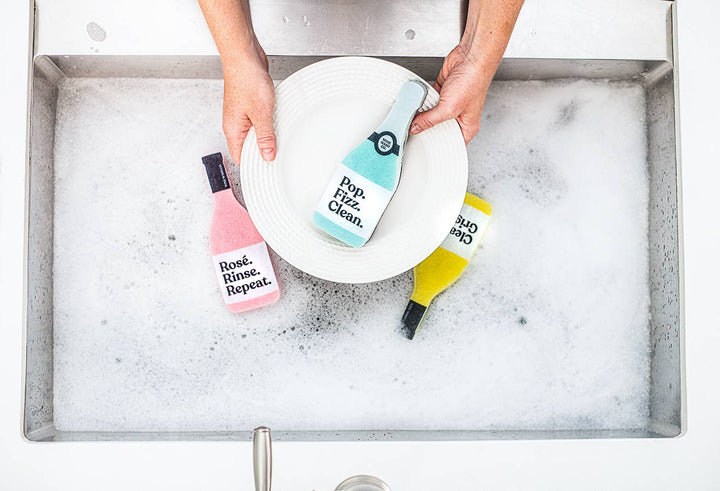 Scrubbly™ Kitchen Sponge: Pop Fizz - B Social Boutique