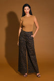 Leopard Wide Leg Pants