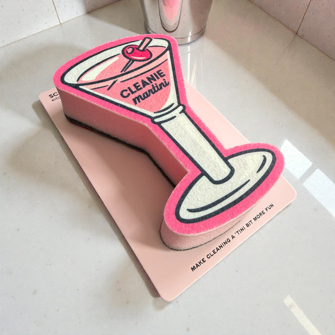 Martini Scrubbly - Cleanie: Pink