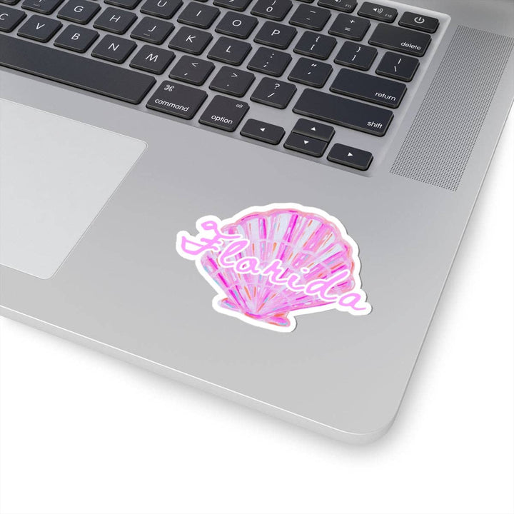 Pink Florida Shell Sticker
