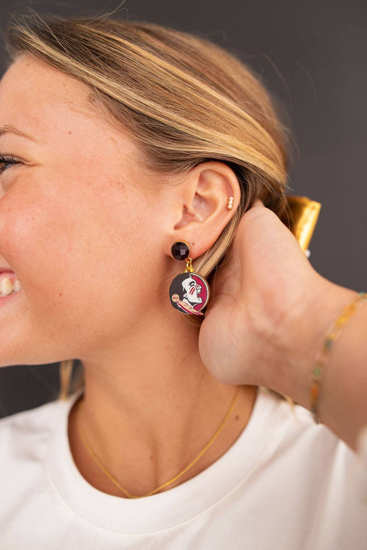 Florida State Mini Seminoles Earrings