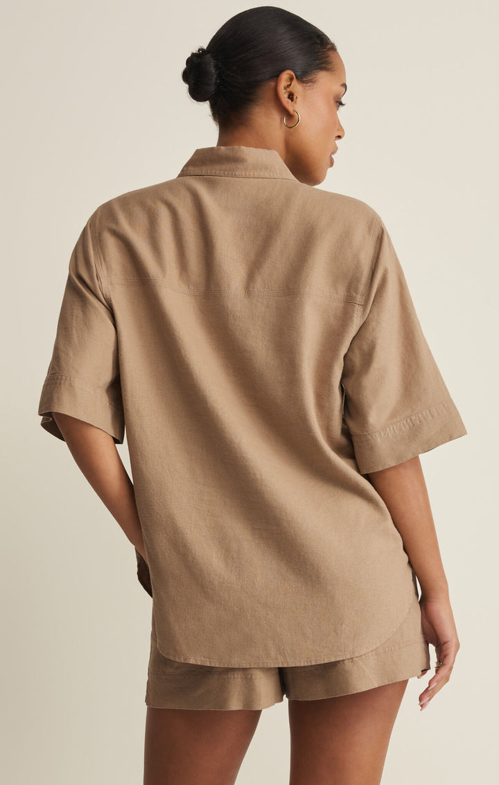 Z Supply: Expedition Button Up Taro