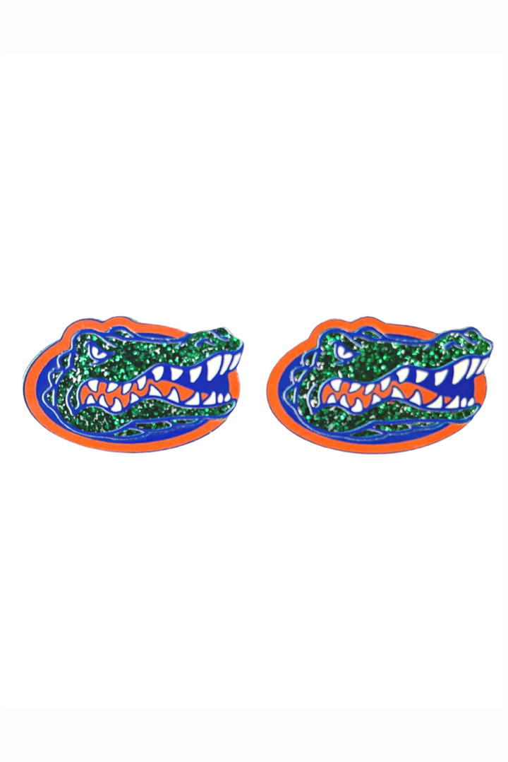 Gator Logo Stud Earrings