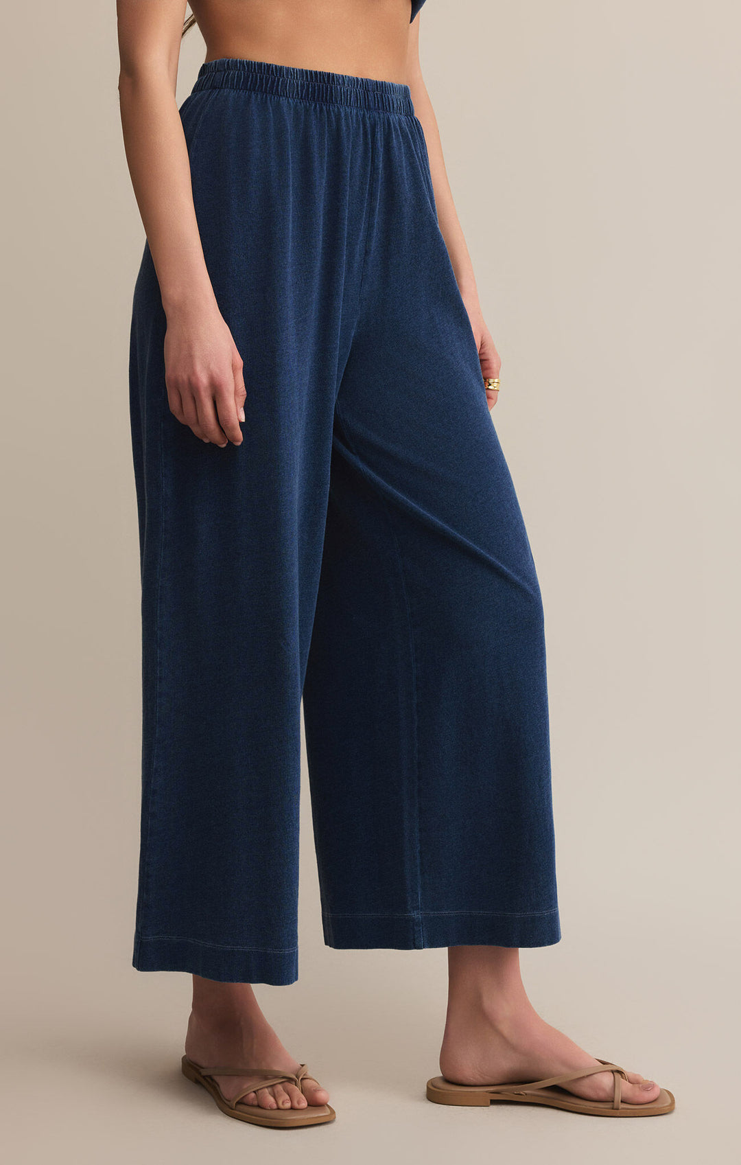 Z Supply: Scout Jersey Denim Pant - Indigo
