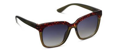Peepers: Frenchy Polarized Sun - Green/Leopard Tortoise