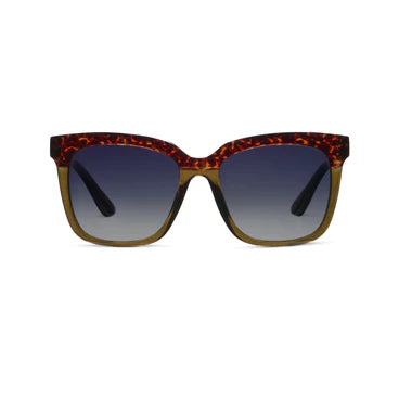 Peepers: Frenchy Polarized Sun - Green/Leopard Tortoise