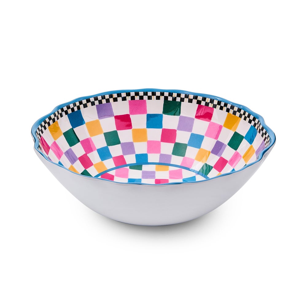 MacKenzie Childs: Jamboree Melamine Serving Bowl