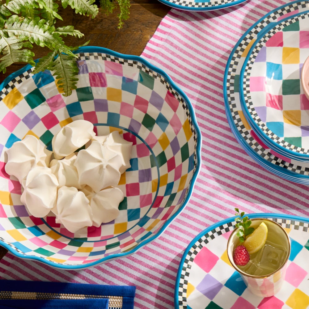 MacKenzie Childs: Jamboree Melamine Serving Bowl