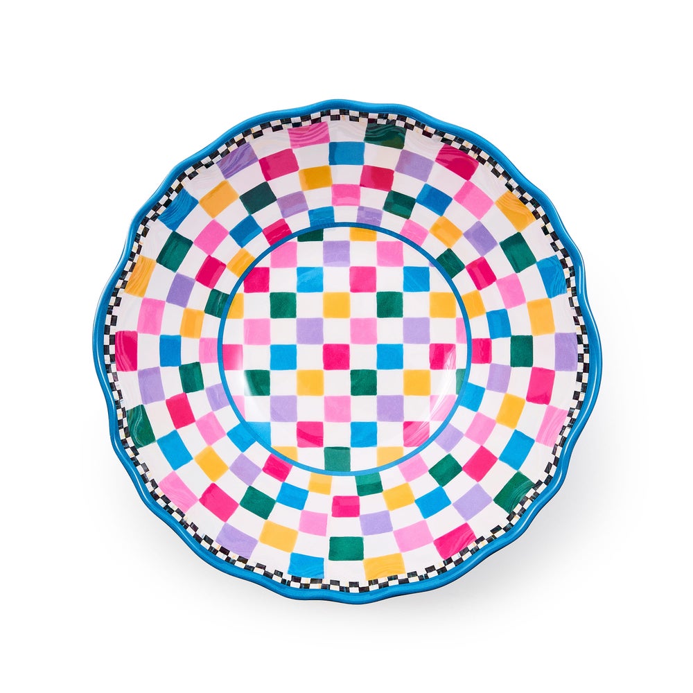 MacKenzie Childs: Jamboree Melamine Serving Bowl