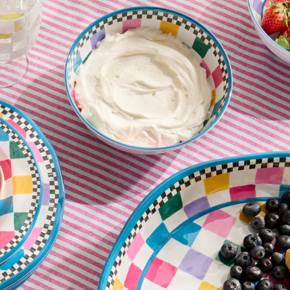 MacKenzie Childs: Jamboree Melamine Small Bowls, Set of 4
