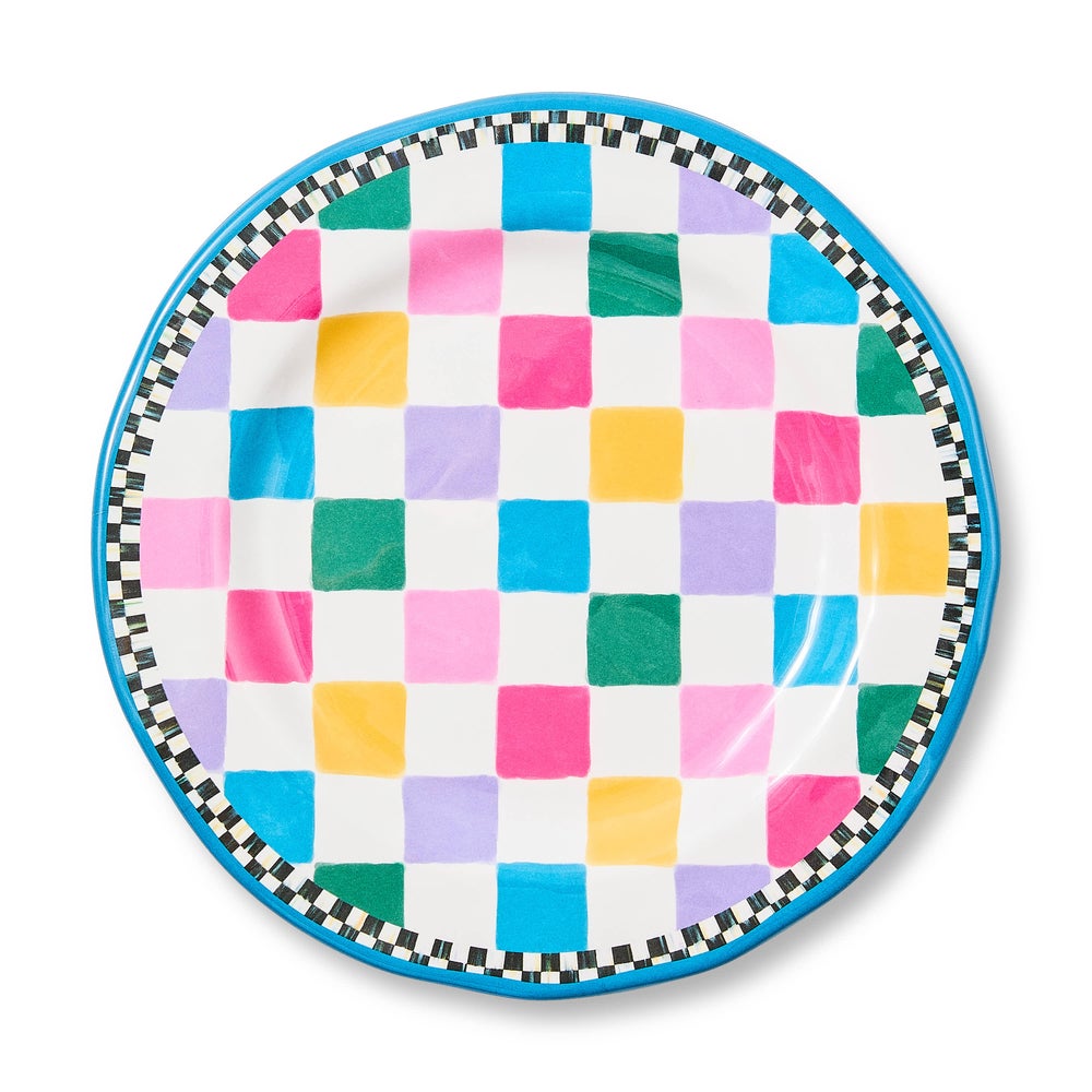 MacKenzie Childs: Jamboree Melamine Salad Plates, Set of 4