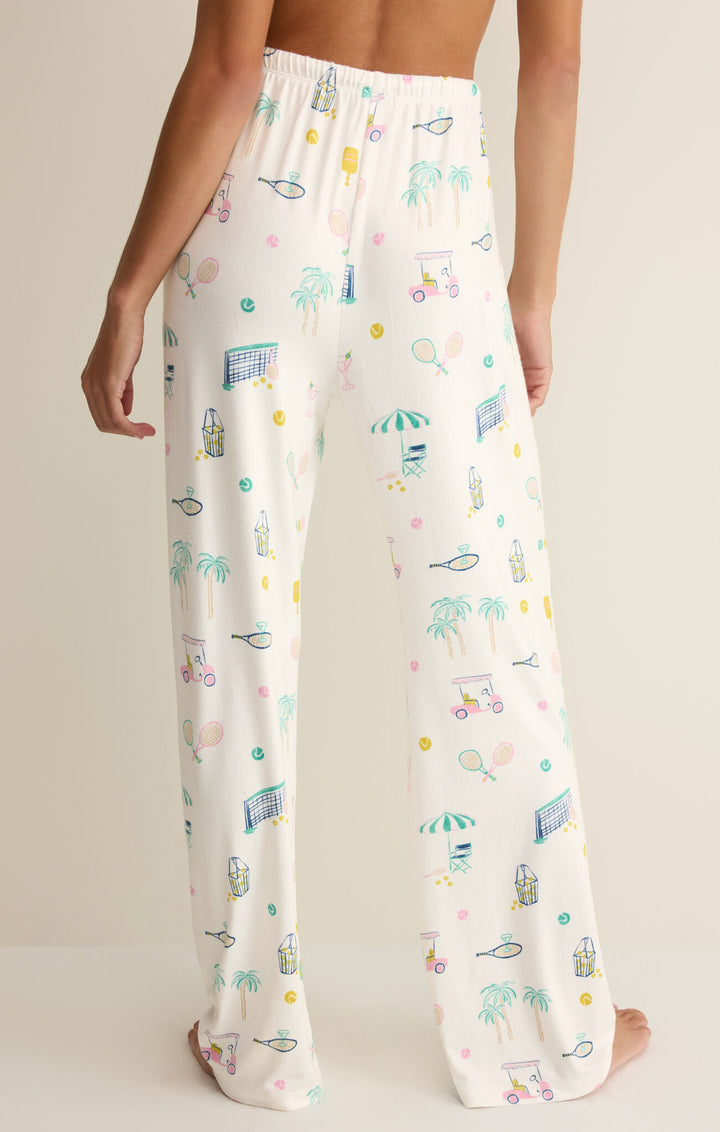 Z Supply: Downhome Court Sports Pant- White
