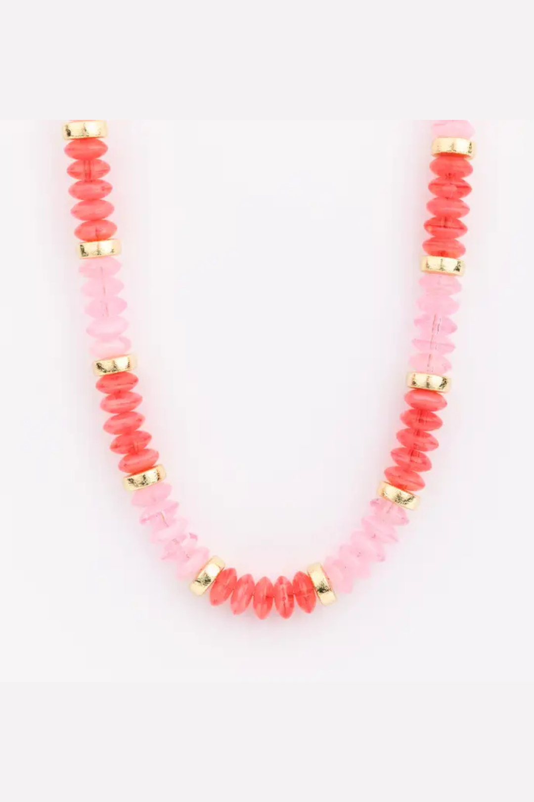 Jules Necklace - Pink