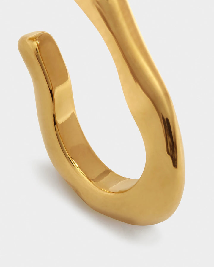 Katie Loxton: Hera Hoop Gold Earrings - B Social Boutique