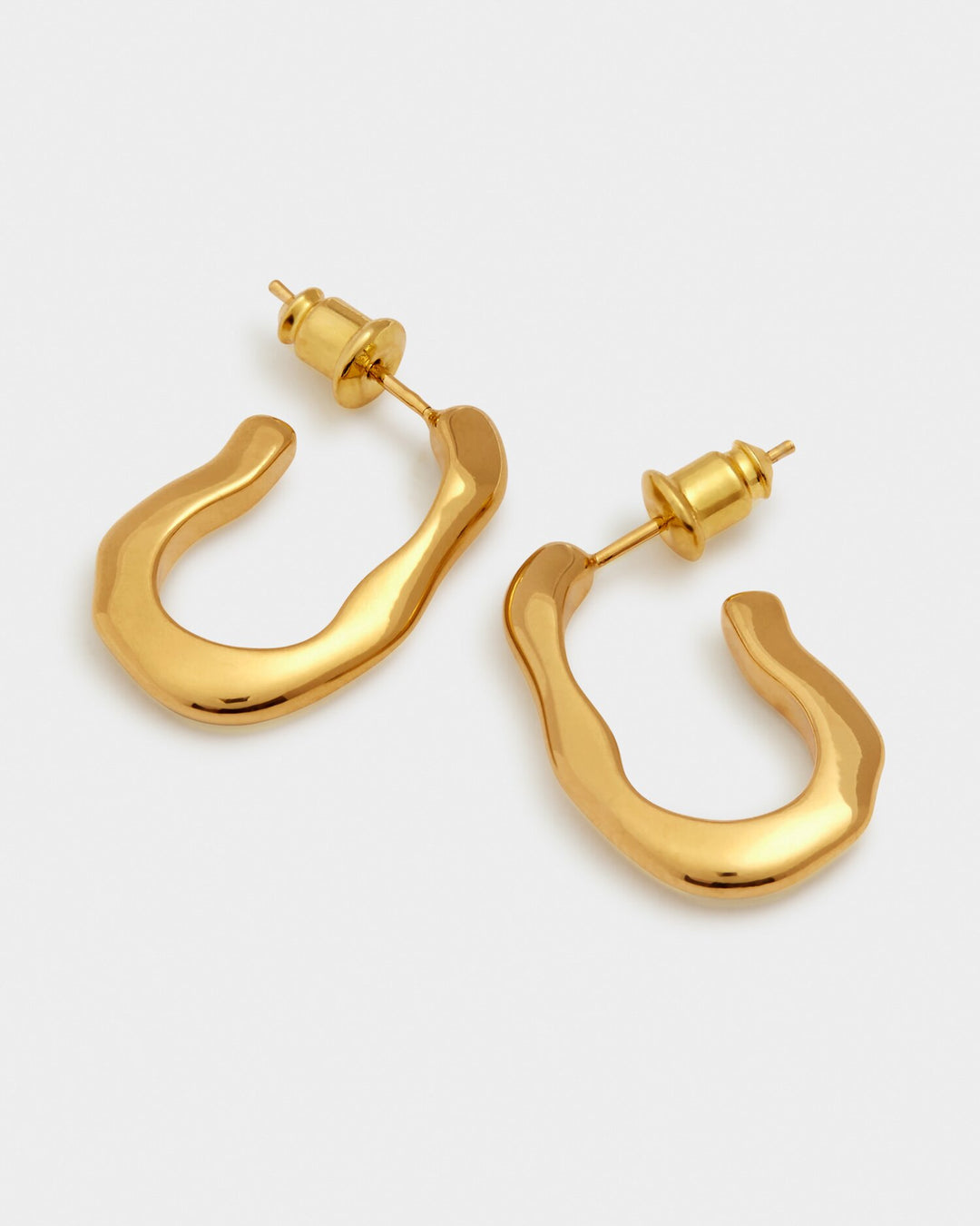 Katie Loxton: Hera Hoop Gold Earrings - B Social Boutique